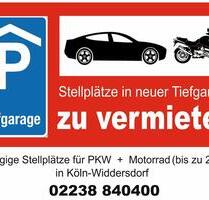 Tiefgaragenstellplatz - 100,00&nbsp;EUR Miete, in Köln (PLZ: 50859) Lindenthal