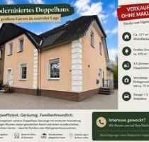 Energetisch sanierte Doppelhaushälfte mit Einliegerwohnung - Bochum Günnigfeld