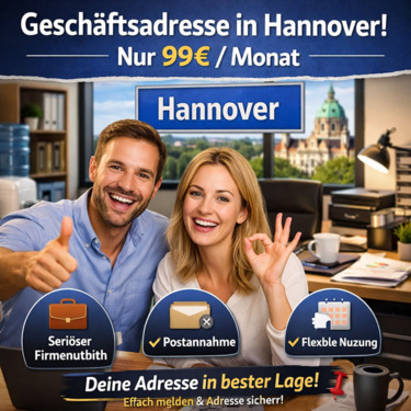 Foto - Geschäftsadresse in Hannover – nur 99€ Monat