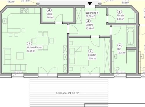 Foto - 2 Zimmer Erdgeschoßwohnung zur Miete in Bitterfeld-Wolfen