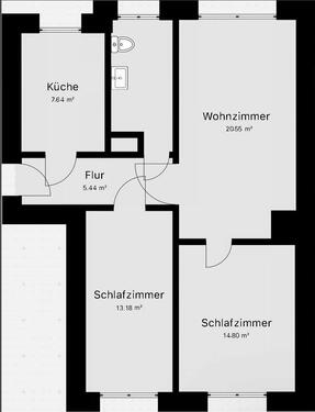 Foto - 3-Raumwohnung in Hohenwarsleben