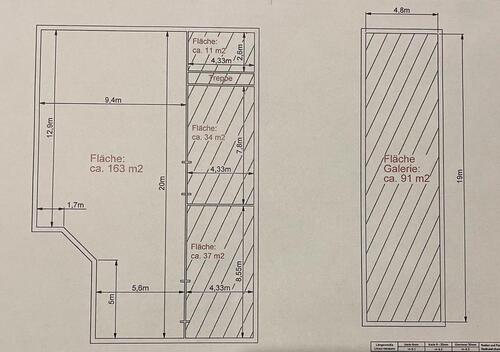 Foto - Lagerhalle zur Vermietung - 1.300,00&nbsp;EUR Kaltmiete, ca.&nbsp; 300,00&nbsp;m&sup2;