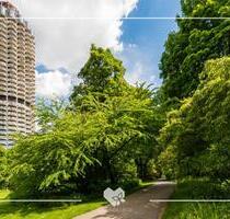 Möbliertes 1-Zimmer-Appartement mit Balkon - Augsburger Hotelturm