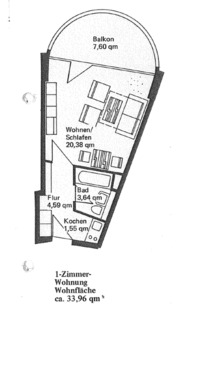 Foto - Etagenwohnung in Augsburg zur Miete