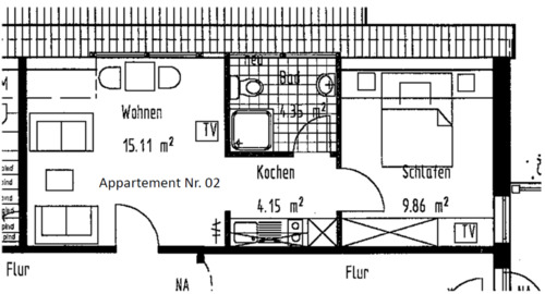 Foto - Wohnung zu vermieten - 300,00 EUR Kaltmiete,