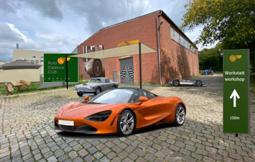 Foto - Pkw - Oldtimer unterstellen im ACC SÜD – Zehlendorf Steglitz (G