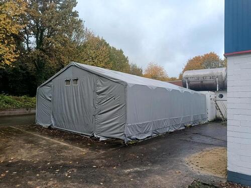 Foto - Winterfeste Zelthalle 8x12m - 1.250,00 EUR Kaltmiete,