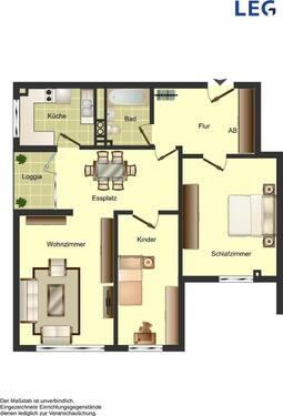 Foto - Etagenwohnung in Monheim am Rhein