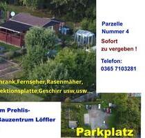 Pachtgarten zum Prehlis - 600,00&nbsp;EUR Kaltmiete, ca.&nbsp; 0,00&nbsp;m&sup2; in Gera (PLZ: 07552) Bieblach-Ost