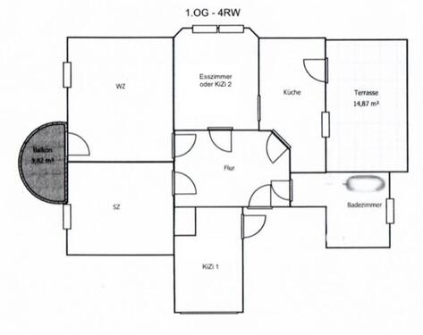 Foto - 4-Raum-Wohnung in Gera-Langenberg in Villa