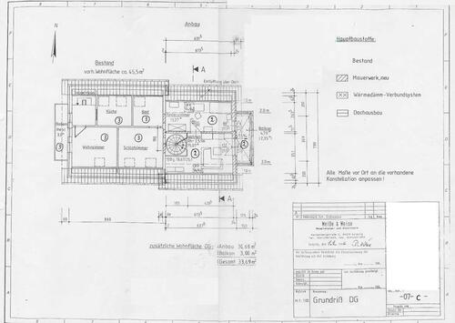Foto - 2 Zimmer Dachgeschoßwohnung zur Miete in Markkleeberg