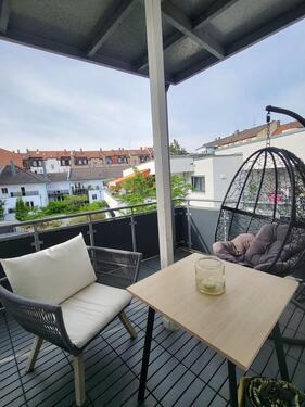 Foto - Kernsanierte Altbau 2Zi Whg Küche Balkon Bad Fenster St. Johannis