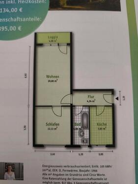 Foto - Wohnung Vermieten - 450,00 EUR Kaltmiete,