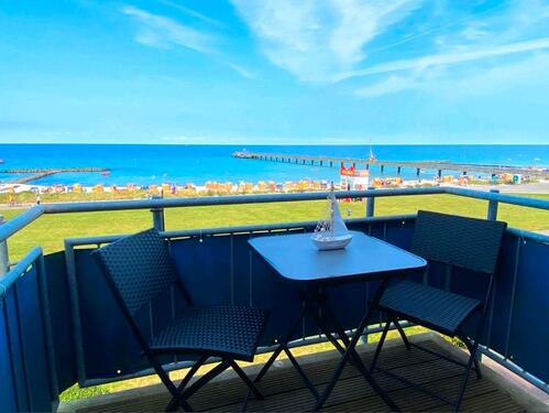 Foto - Herbstferien Urlaub Ferienwohnung Ostsee Familie Meerblick Strand