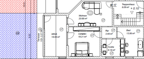 Foto - 3 Zimmer Wohnung - 1.035,00 EUR Kaltmiete, ca.  86,33 m²