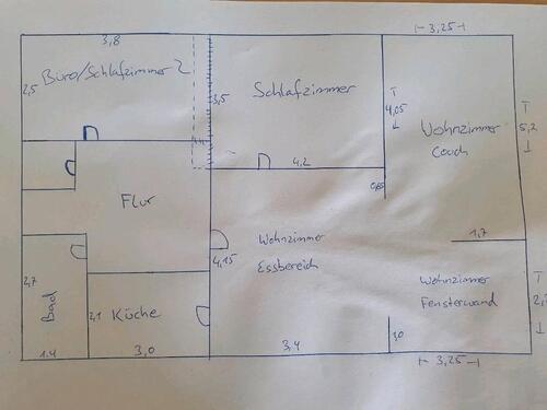 Foto - 85qm Wohnung zum 1. Juni - 825,00&nbsp;EUR Kaltmiete, ca.&nbsp; 85,00&nbsp;m&sup2;