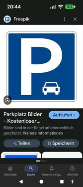 Foto - Parkplatz in Hügelsheim Nähe Flughafen