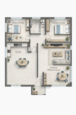 Foto - Großzügige 3-Zimmer-Wohnung (82 m²) – frisch renoviert – Top-Lage Gelsenkirchen