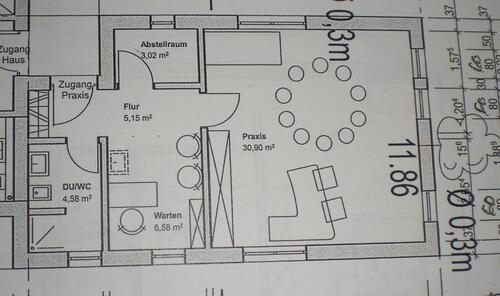 Foto - 50qm Wohnung für Praxis, Kanzlei o.ä. zu vermieten