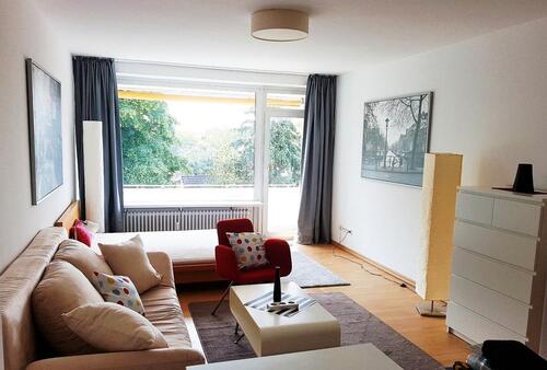Foto - Helle, zentr. 1-Zi. Whg. möbliert, Erstbezug nach Modernisierung