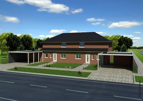 Foto - Doppelhaushälfte in 27419 Sittensen-Kalbe - Haus mit Garten