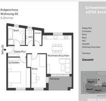 3-Zimmer Wohnung BJ 2021 mit Einbauküche - Aschaffenburg Österreicher Kolonie