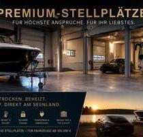 Premium 50 m2 Hallenstellplatz für Boot, Wohnmobil oder Sportwagen | Beheizt & Videoüberwacht | Lausitzer Seenland - Dresden Klotzsche