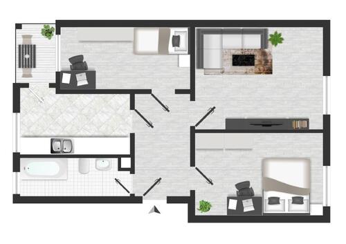 Foto - 3 Zimmer Etagenwohnung zur Miete in Dresden