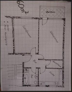 Foto - 2 Zimmer Etagenwohnung zur Miete in Kaiserslautern