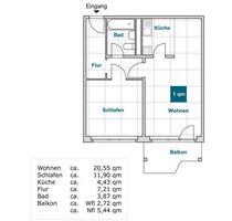 Ihre neue 2-Zimmer-Wohnung wartet! - Dresden Prohlis