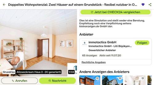 Foto - Mehrfamilienhaus, Wohnhaus in Odernheim am Glan zum Kaufen