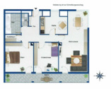 Foto - Attraktive 3-Zimmer-Wohnung mit großem Balkon in ruhiger Lage