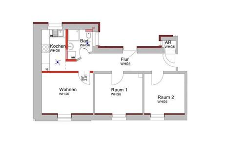 Foto - Etagenwohnung in Offenbach am Main zur Miete