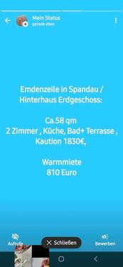 Foto - Schöne 2-Zimmer-Wohnung in der Emdenzeile in Spandau,