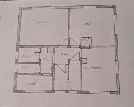 Foto - Helle 2,5 Zimmer Wohung - 580,00&nbsp;EUR Kaltmiete, ca.&nbsp; 62,00&nbsp;m&sup2;