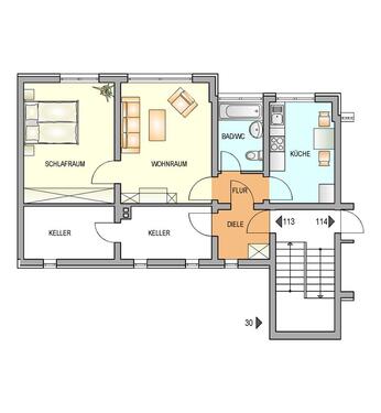 Foto - Etagenwohnung zur Miete in Remscheid
