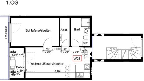 Foto - 2 Zimmer Etagenwohnung in Niddatal