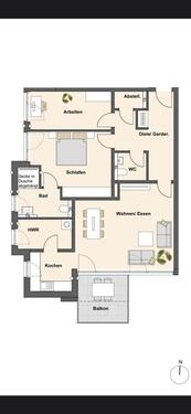 Foto - ** 3 Zimmer Neubauwohnung - 93 m2 **
