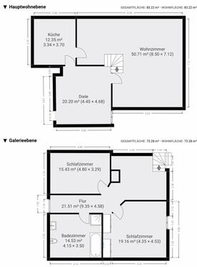 Foto - Exklusive Galerie-Maisonette Wohnung mit Küche, Garten&Stellplatz