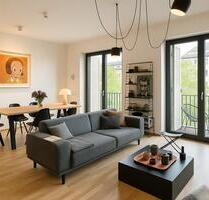Möblierte Luxuswohnung mit Balkon, Aufzug und Design-Ausstattung - Köln Innenstadt