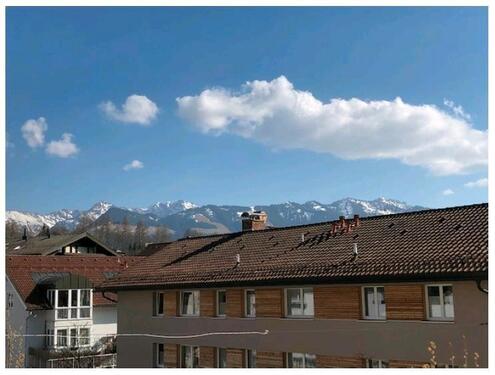 Foto - 1 Zi Whg. Sonthofen, möbliert, Zentrum, Bergblick, stufenlos