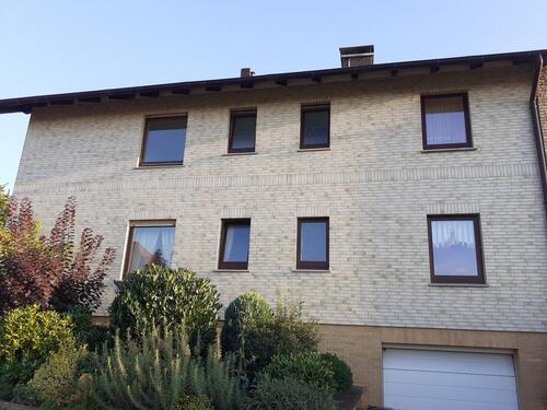 Foto - Großes Zweifamilienhaus mit schönem Blick ins Wesertal