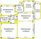Foto - Etagenwohnung zur Miete in Gera