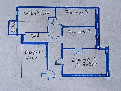 Foto - 3 Zimmer Etagenwohnung zum Kaufen in Leipzig
