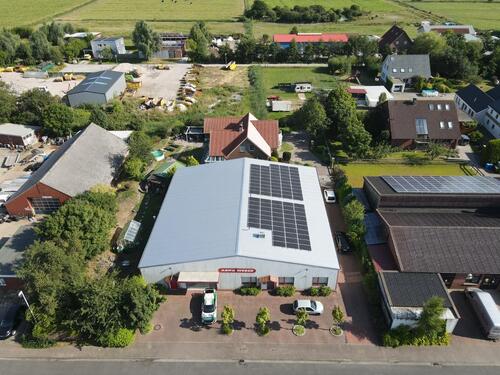 Foto - Halle Gewerbehalle ca 600qm mit Sozialbereich