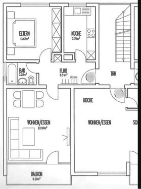 Foto - 2 Zimmer Wohnung In Plochingen - 920,00&nbsp;EUR Kaltmiete, ca.&nbsp; 58,00&nbsp;m&sup2;
