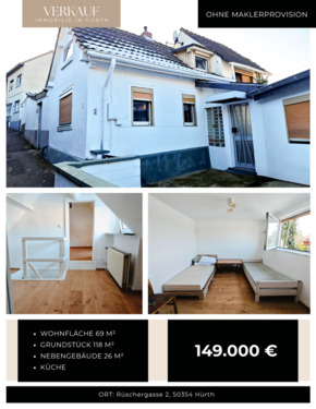 Foto - 3 Zimmer Einfamilienhaus zum Kaufen in Leverkusen