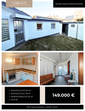 Foto - 3 Zimmer Einfamilienhaus in Leverkusen