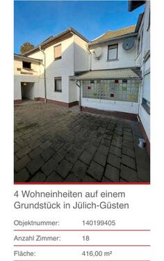 Foto - MFH ZU VERKAUFEN PRIVAT IN JÜLICH GÜSTEN