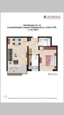Foto - 2-Zimmer-Wohnung mit Balkon zu vermieten